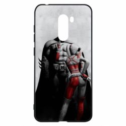 Чехол для Xiaomi Pocophone F1 Batman and Harley Quinn - PrintSalon