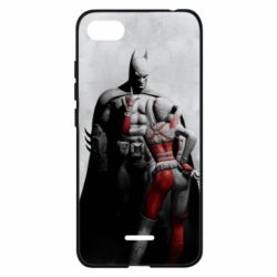 Чехол для Xiaomi Redmi 6A Batman and Harley Quinn - PrintSalon