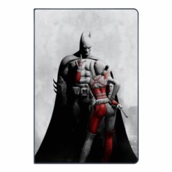 Блокнот с принто Batman and Harley Quinn - PrintSalon