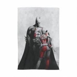 Полотенце с принтом Batman and Harley Quinn - PrintSalon