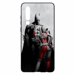Чехол для Huawei P30 Batman and Harley Quinn - PrintSalon
