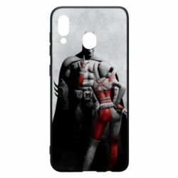 Чехол для Samsung A20 Batman and Harley Quinn - PrintSalon