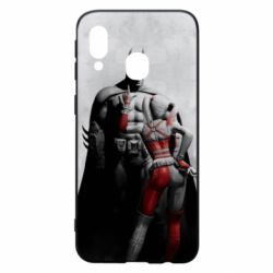 Чехол для Samsung A40 Batman and Harley Quinn - PrintSalon