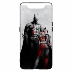 Чехол для Samsung A80 Batman and Harley Quinn - PrintSalon