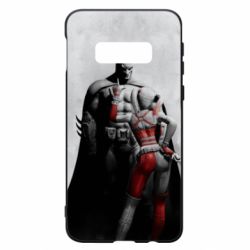 Чехол для Samsung S10e Batman and Harley Quinn - PrintSalon