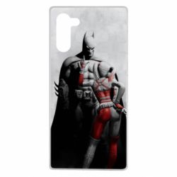 Чехол для Samsung Note 10 Batman and Harley Quinn - PrintSalon
