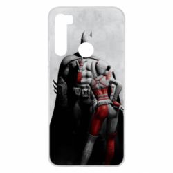 Чехол для Xiaomi Redmi Note 8 Batman and Harley Quinn - PrintSalon