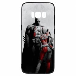 Чехол для Samsung S8 Batman and Harley Quinn