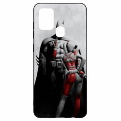 Чехол для Samsung A21s Batman and Harley Quinn - PrintSalon