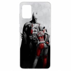 Чехол для Samsung A51 Batman and Harley Quinn - PrintSalon