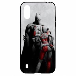 Чехол для Samsung A01/M01 Batman and Harley Quinn - PrintSalon