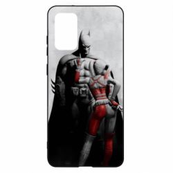 Чехол для Samsung S20+ Batman and Harley Quinn - PrintSalon