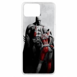 Чехол для Oppo A73 Batman and Harley Quinn