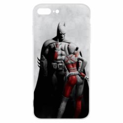 Чехол для iPhone 8 Plus Batman and Harley Quinn - PrintSalon