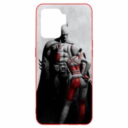 Чехол для Oppo Reno 5 Lite Batman and Harley Quinn - PrintSalon
