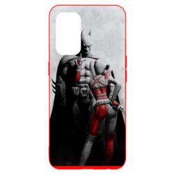 Чехол для Oppo Reno 5 4G Batman and Harley Quinn - PrintSalon