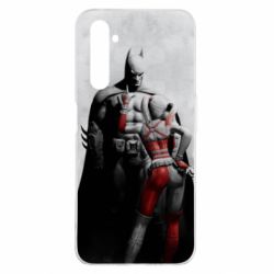 Чехол для Realme 6 Pro Batman and Harley Quinn - PrintSalon