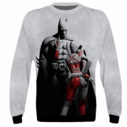 3D свитшот Batman and Harley Quinn - PrintSalon