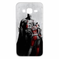 Чохол для Samsung J3 2016 Batman and Harley Quinn