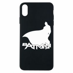 Чохол для iPhone Xs Max Batman and text - PrintSalon