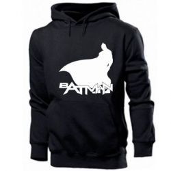 Чоловічі худі Batman and text - PrintSalon