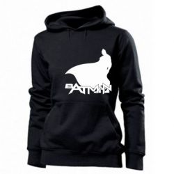 Худі жіноче Batman and text - PrintSalon