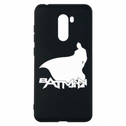 Чохол для Xiaomi Pocophone F1 Batman and text - PrintSalon