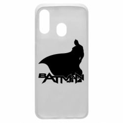 Чохол для Samsung A40 Batman and text - PrintSalon