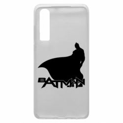 Чохол для Huawei P30 Batman and text - PrintSalon