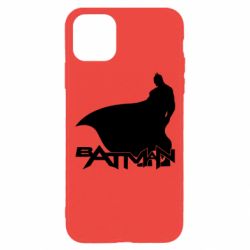 Чохол для iPhone 11 Pro Batman and text - PrintSalon