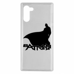 Чохол для Samsung Note 10 Batman and text - PrintSalon