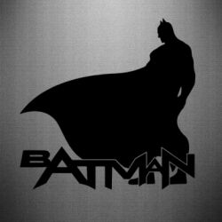 Наклейка Batman and text - PrintSalon