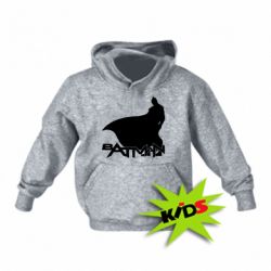 Дитяче худі Batman and text - PrintSalon