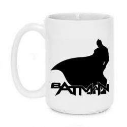 Чашка 420ml Batman and text - PrintSalon