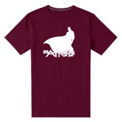 Чоловіча преміум футболка Batman and text - PrintSalon