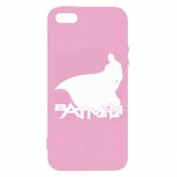 Чохол для iphone 5/5S/SE Batman and text - PrintSalon