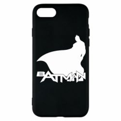 Чохол для iPhone 8 Batman and text - PrintSalon