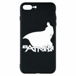 Чохол для iPhone 8 Plus Batman and text - PrintSalon
