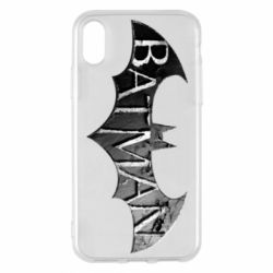 Чехол для iPhone X/Xs Batman: arkham city - PrintSalon