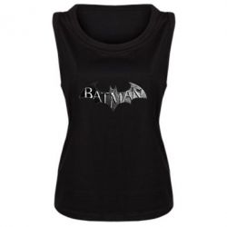 Женская майка Batman: arkham city - PrintSalon