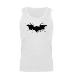 Мужская майка Batman cracks - PrintSalon