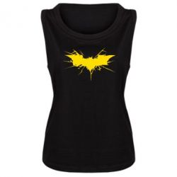 Женская майка Batman cracks - PrintSalon