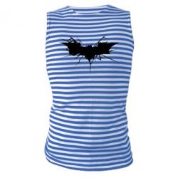 Майка-тельняшка Batman cracks - PrintSalon