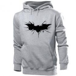 Мужское худи Batman cracks - PrintSalon