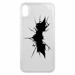 Чехол для iPhone Xs Max Batman cracks - PrintSalon
