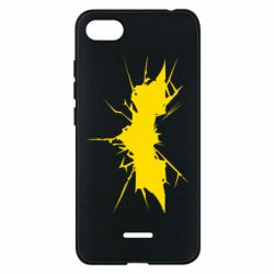 Чехол для Xiaomi Redmi 6A Batman cracks - PrintSalon