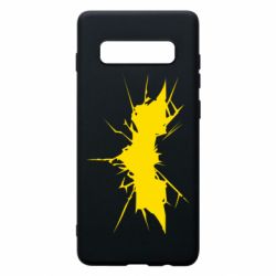 Чехол для Samsung S10+ Batman cracks - PrintSalon