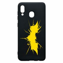 Чехол для Samsung A30 Batman cracks - PrintSalon