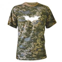 Камуфляжная футболка Batman cracks - PrintSalon