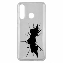 Чехол для Samsung M40 Batman cracks - PrintSalon